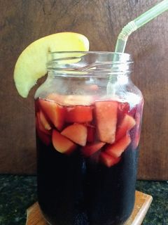 Foto de Ponche de vinho e maçã