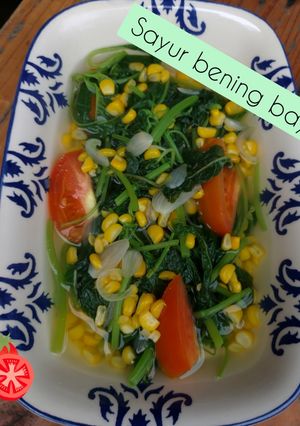 Foto resep Sayur Bening Bayam