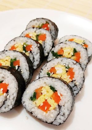 Foto resep KIMBAB / GIMBAB / KIMBAP / GIMBAP (KOREAN SUSHI) PALING GAMPANG