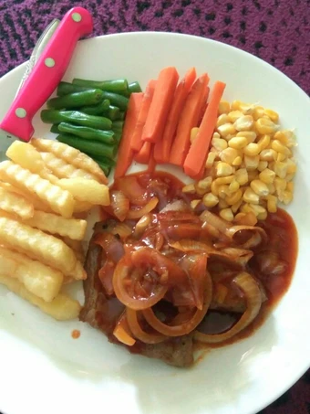 Cara Gampang Membikin Resep Steak Beef #homemade yang Menggugah Selera Anti Ribet, Menggugah Selera