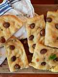 Focaccia with Sourdough Discard