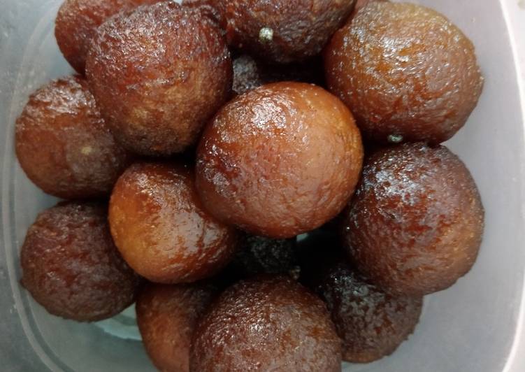 Recipe of Speedy Soya Gulab Jamuns