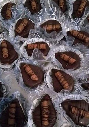 صورة لوصفة صابلي شوكولاته بدون بيض