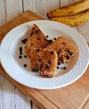 Oats, Banana Choco Chip Microwave Cake/ Easy 3 minutes Cake
