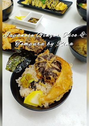 Gambar Japanese Ginger Rice & Tempura by Rina