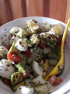 A picture of Avacado salad.