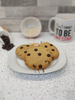 Φωτογραφία της συνταγής Vegan Soft cookies με βρώμη και φυστικοβούτυρο