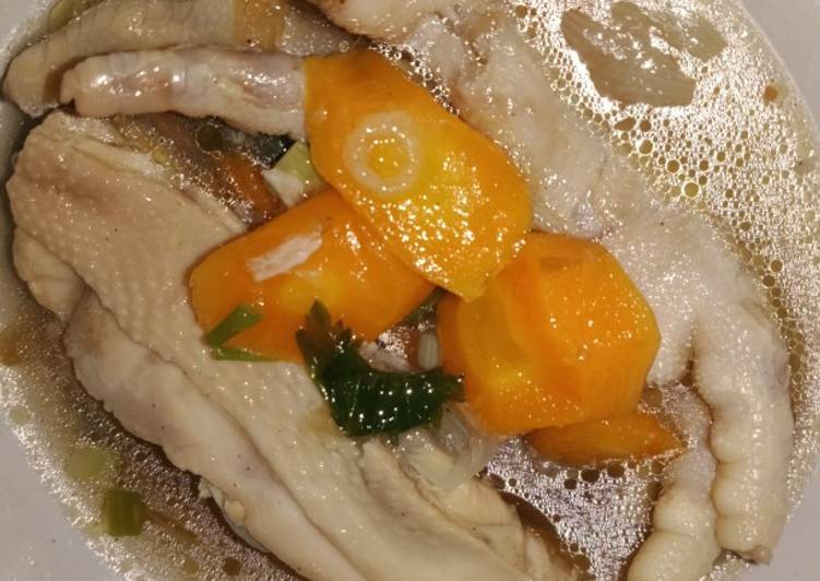 Resep masakan Sop ayam wortel non em es ji 😂 | Bahan Membuat Sop ayam wortel non em es ji 😂 Yang Bisa Manjain Lidah