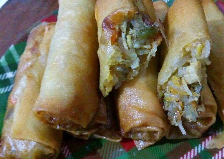 Bagaimana Membuat Lumpia terong dkk, Menggugah Selera