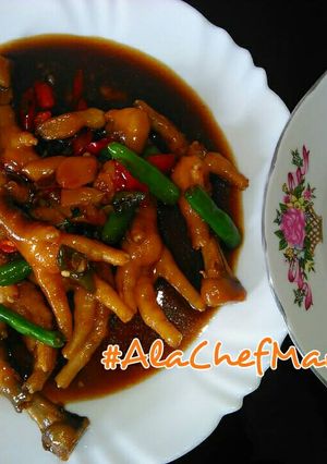 Foto resep Ceker Asam Manis