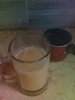 صورة لوصفة حليب عدني