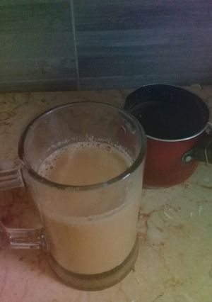 صورة لوصفة حليب عدني