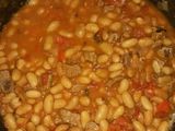 Frijoles canarios a mi manera