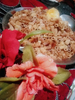 صورة لوصفة 🌺معكرونه محمرة حاارة 🌶🌶 🌺😋😋✨💎