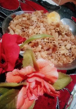 صورة لوصفة 🌺معكرونه محمرة حاارة 🌶🌶 🌺😋😋✨💎