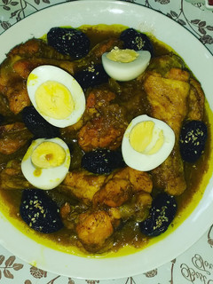 صورة لوصفة بيبي بالبرقوق والبيض مسلوق