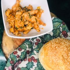 A picture of Chicken stir-fry.