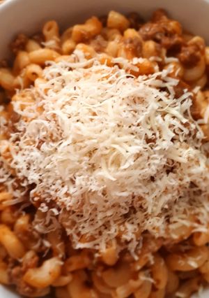 Foto resep Pasta with Homemade Bolognese Sauce