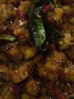 Foto resep Oreg tempe pedas manis