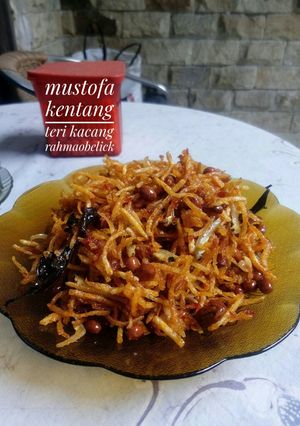 Foto resep Mustofa kentang teri kacang