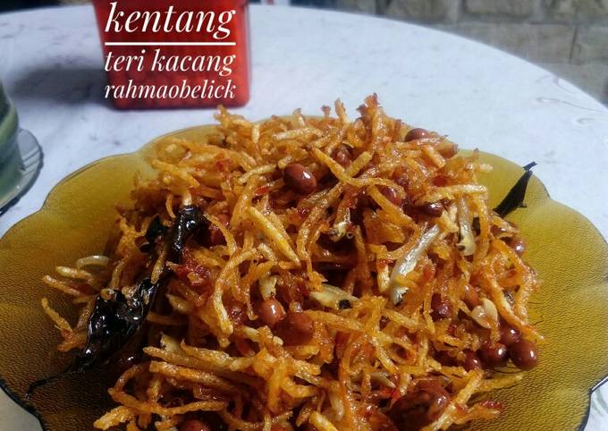 Yuk intip, Resep gampang memasak Mustofa kentang teri kacang hidangan Lebaran dijamin sempurna