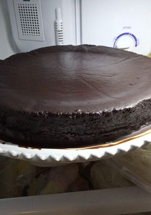صورة لوصفة كيكة بشكولاته وقهوة