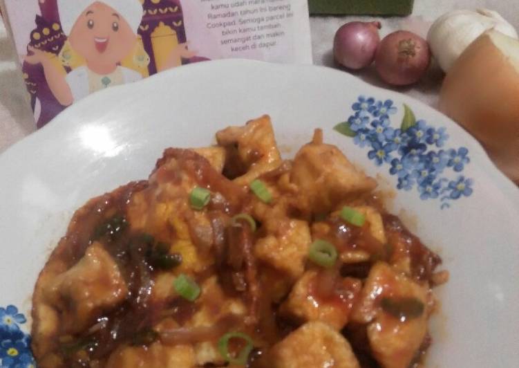 Bahan mengolah Telur ceplok tahu merah, Bikin Ngiler