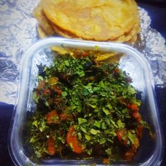 A picture of Methi Gajar.