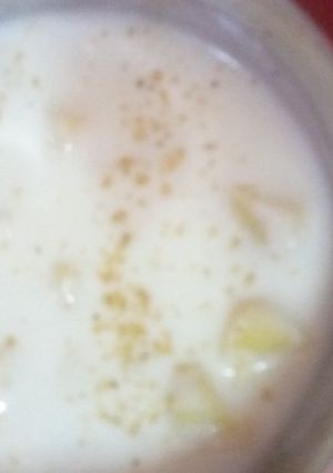 A picture of Potato Raita.