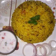 A picture of Masala khichdi.