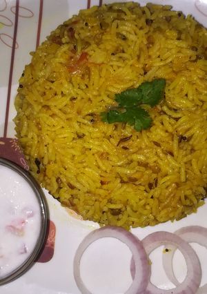 A picture of Masala khichdi.