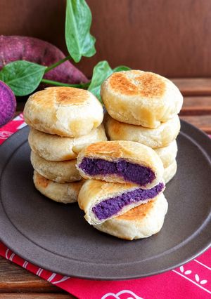 Foto resep Bakpia Ubi Ungu