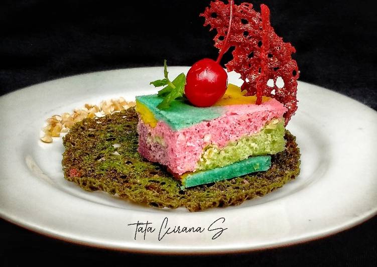 Bagaimana Membuat 302. Coral Tuile (Garnish) yang Enak Banget