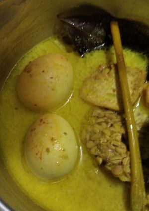 Foto resep 17. Sayur Kari 3T (Telur Tahu Tempe)