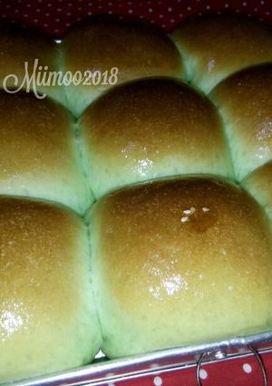 Foto resep Roti Manis Pandan isi Kelapa #KamisManis