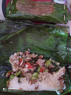 Foto resep Nasi Bakar Cumi Asin Pete