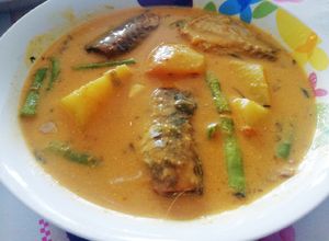 Gambar Masak Lemak Sardin / Mackerel