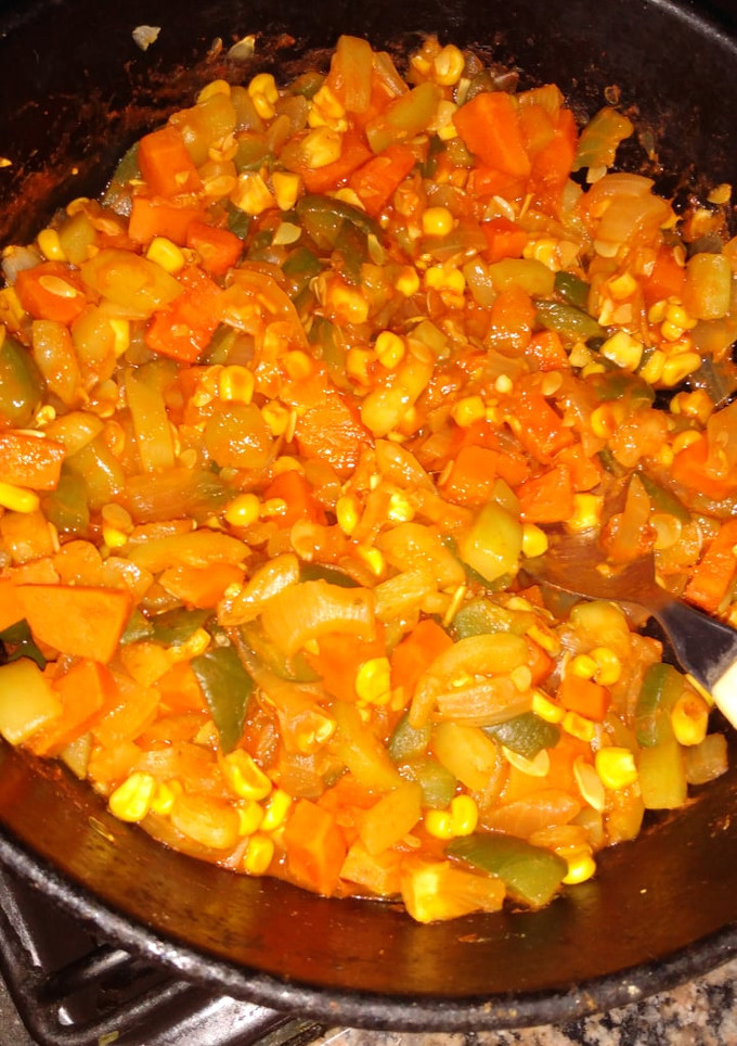 Una foto de Wok de verdura súper fácil y saludable
