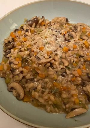 Une photo de Risotto recette automnale🥘