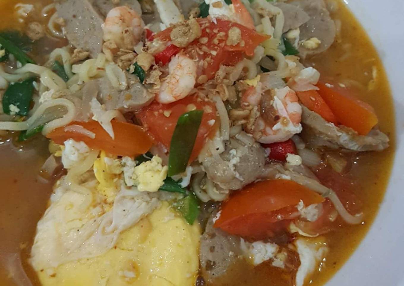 Mie Rebus Instant Rasa Istimewa