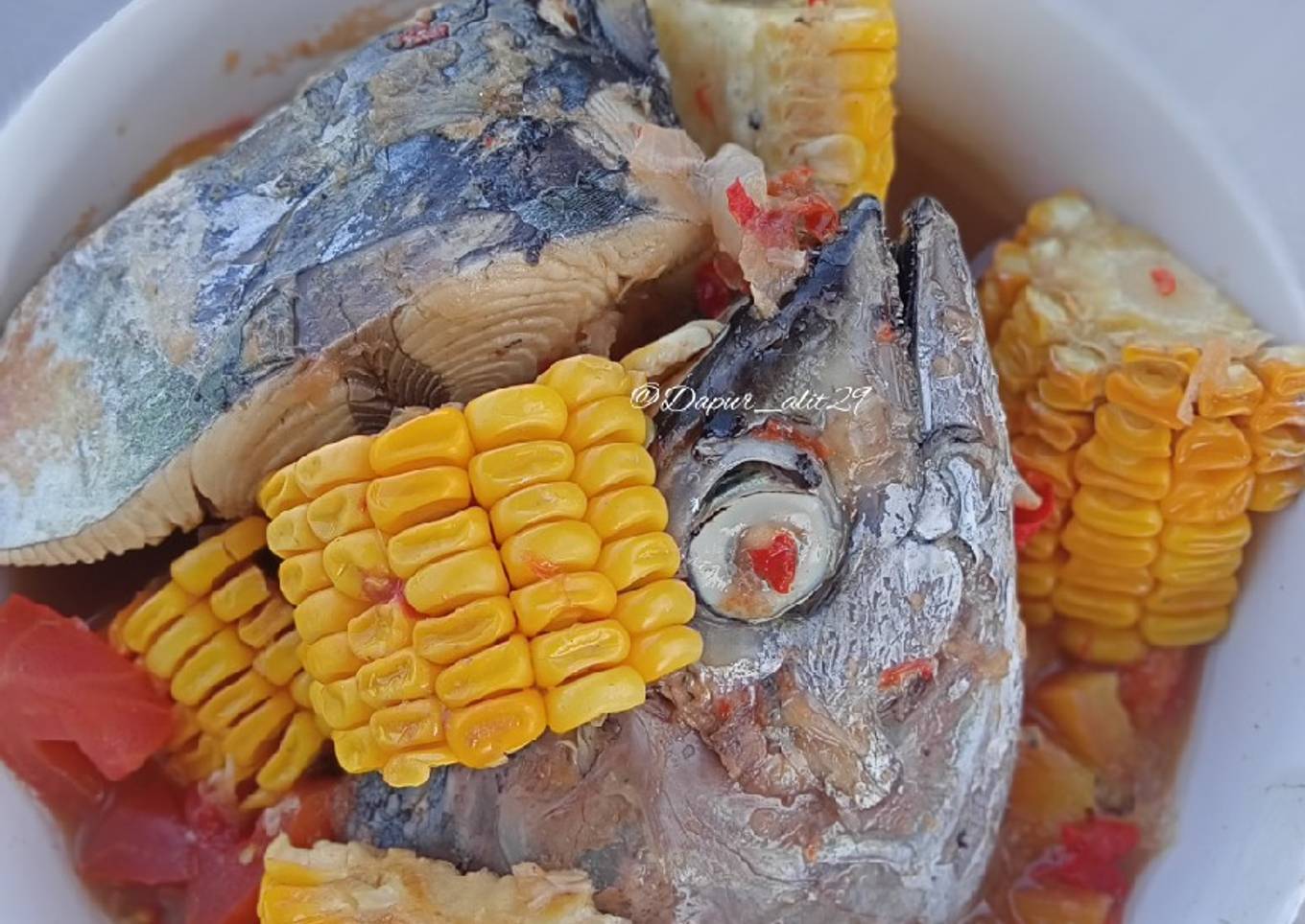 Ikan Tuna Sayur Asem Pedas Terasi