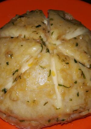 Foto resep Korean Garlic Cheese Bread super mudah tanpa oven