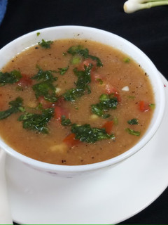 A picture of Tomato gazpacho.