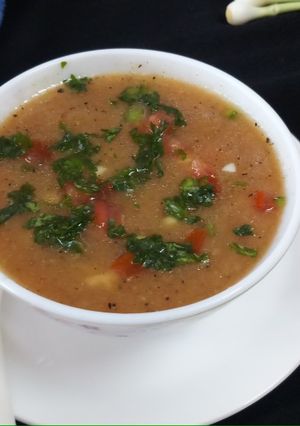 A picture of Tomato gazpacho.