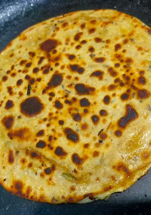 A picture of Cheese paratha.