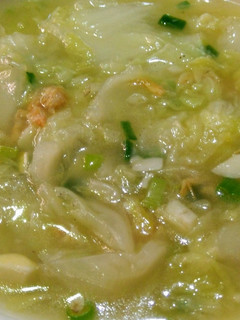 小蝦米燴大白菜(家常菜)(簡單料理) 的食譜成品照片
