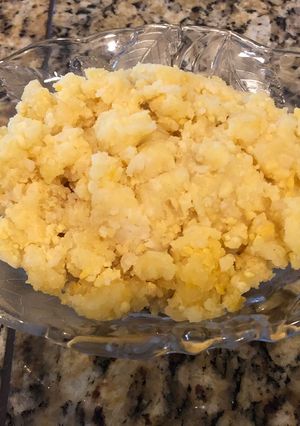 Hình của món Xôi xéo nấu bằng Microwave.