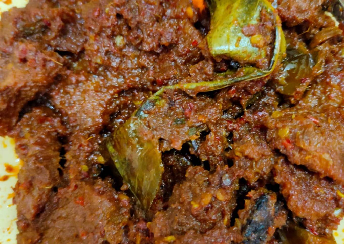 Rendang daging