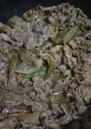 Foto resep Daging lada hitam
