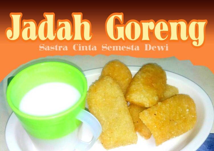 Cara Gampang Menyiapkan Jadah Goreng Anti Gagal